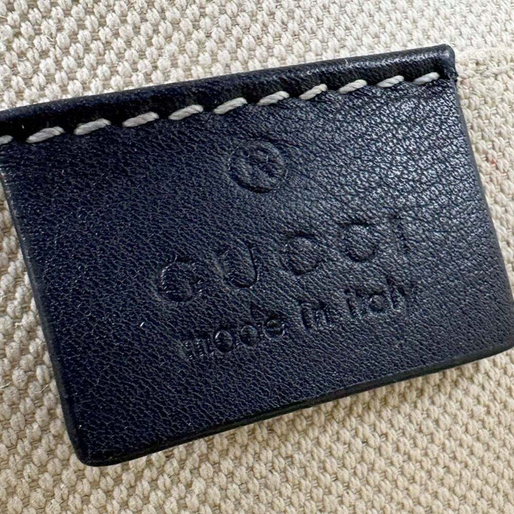 GUCCI Red Leather Bamboo Shoulder Bag - Picture 12 of 13